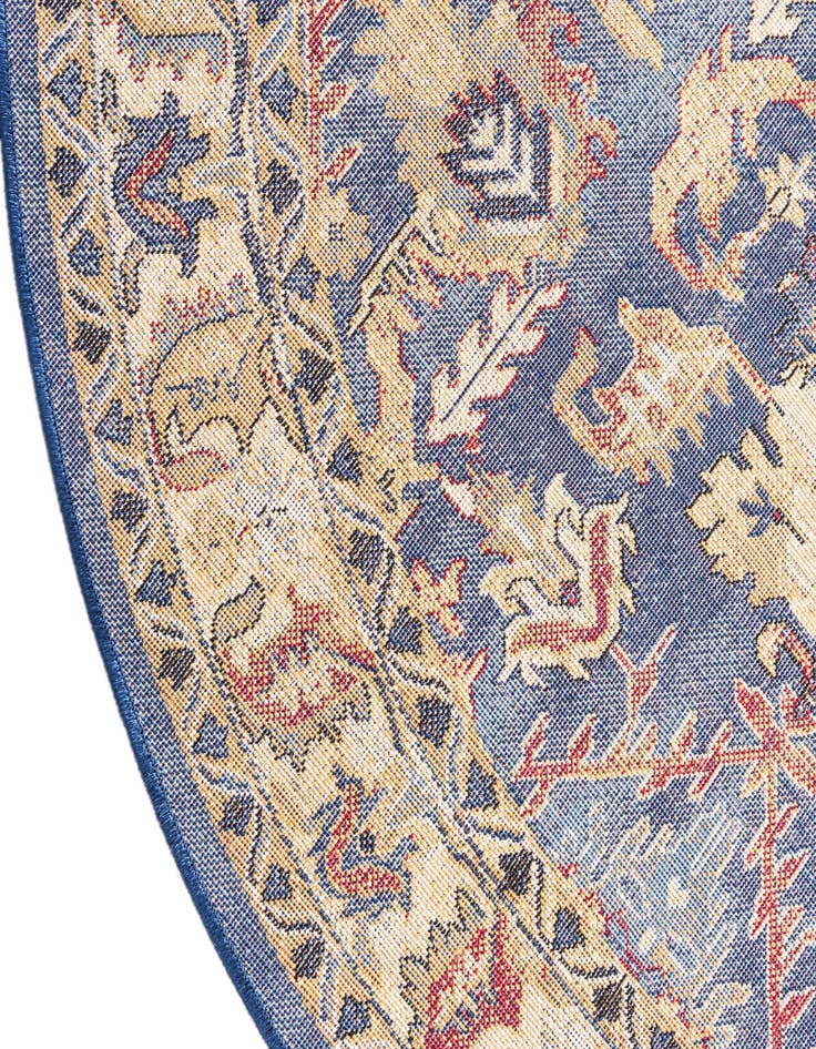Detail image of  5' x 5' Kennedy Round Rug