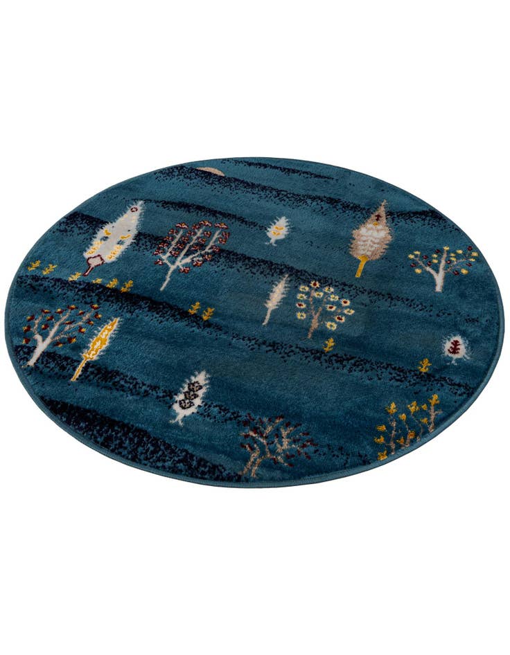 Detail image of  3' x 3' Laguna Round Rug