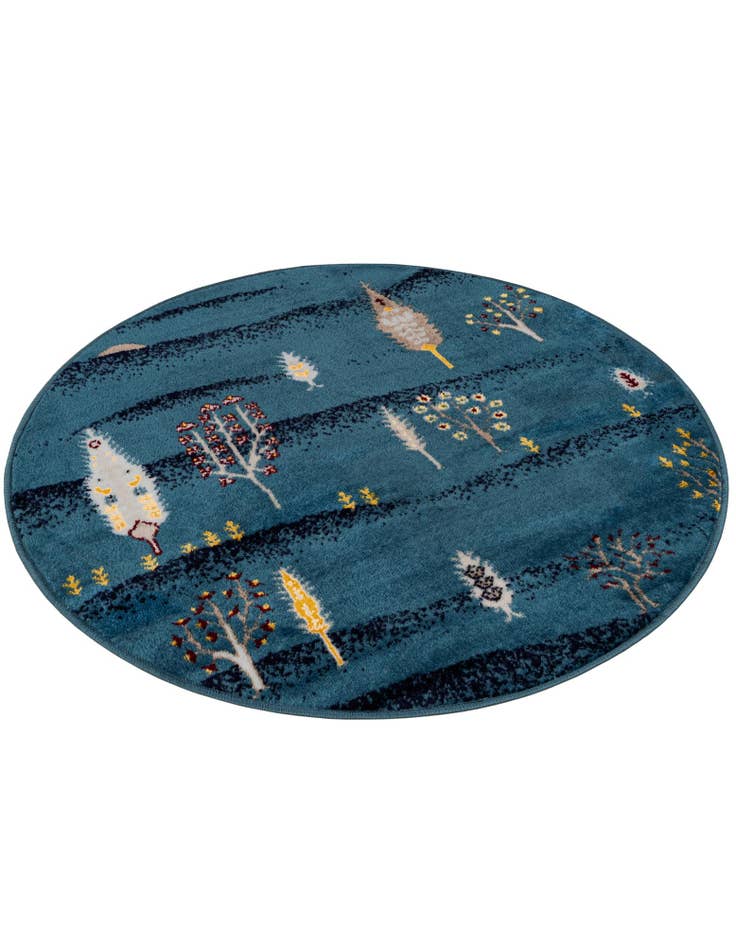 Detail image of  3' x 3' Laguna Round Rug