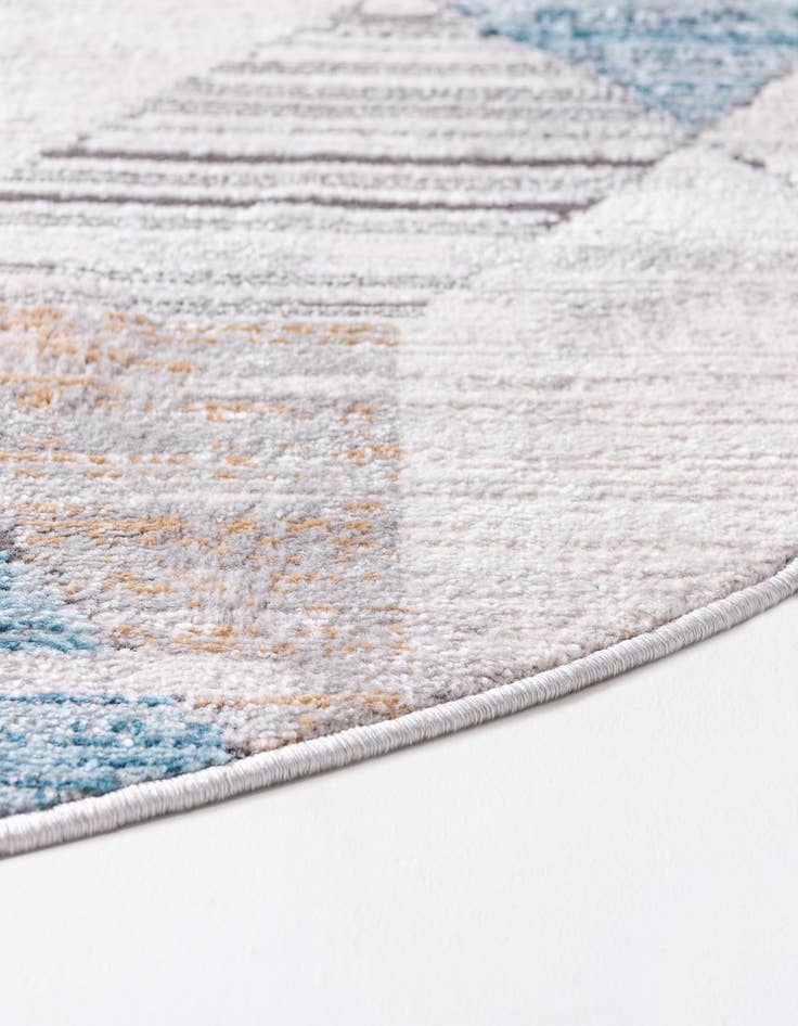 Detail image of  7' x 7' Leipzig Round Rug