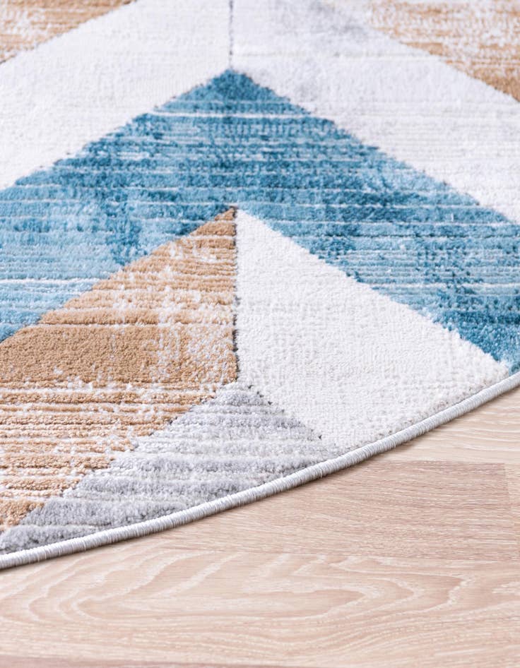 Detail image of  3' 3 x 3' 3 Leipzig Round Rug