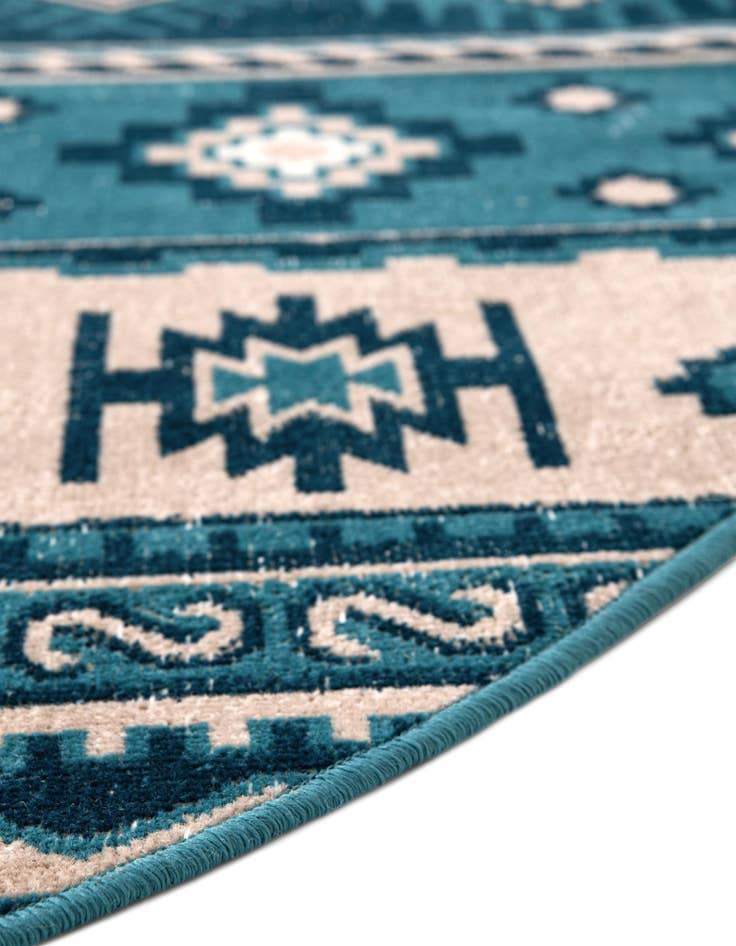 Detail image of  5' 3 x 5' 3 Lucerne Round Rug