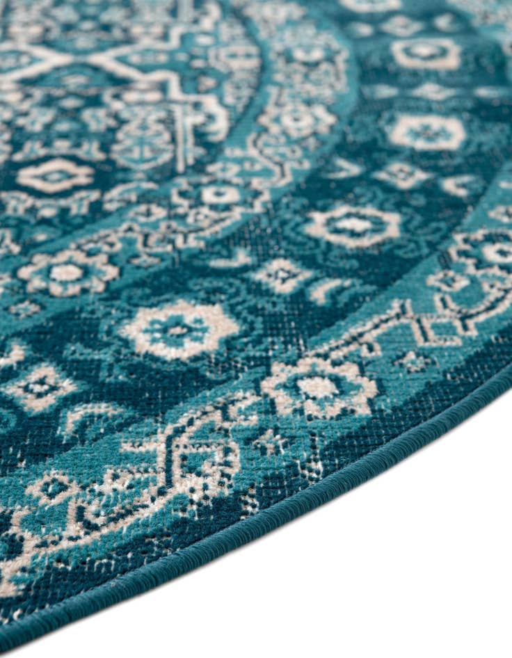 Detail image of  5' 3 x 5' 3 Lucerne Round Rug