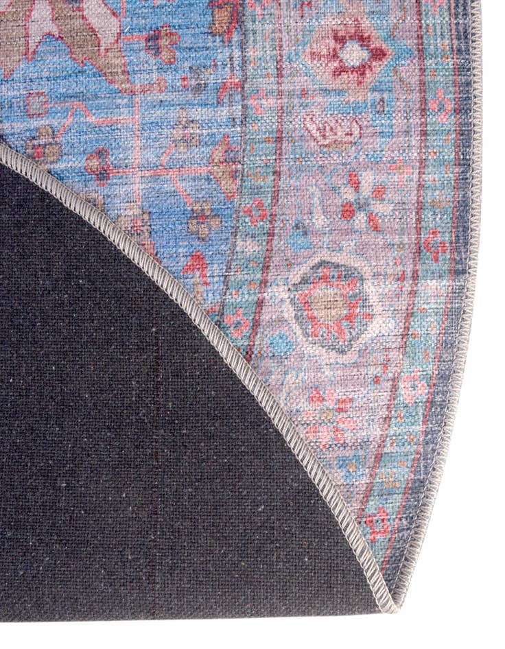 Detail image of  10' 6 x 10' 6  Washable Maahru Round Rug