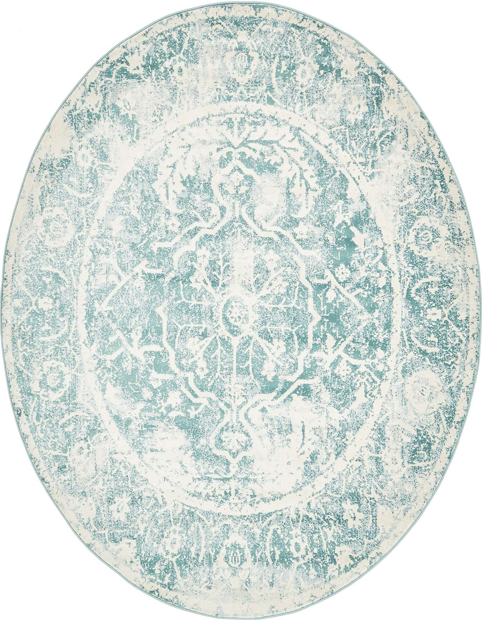 Primary image  8' x 8' Modern Classical Round Rug