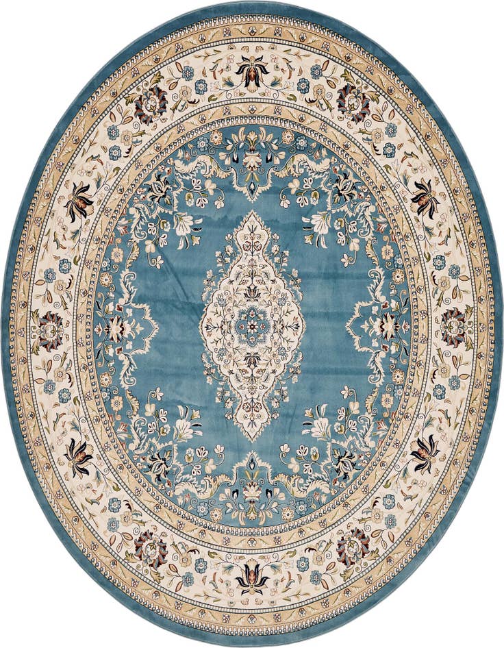 Detail image of  10' x 10' Nain Design Round Rug