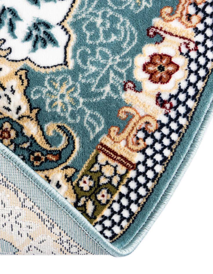 Detail image of  10' x 10' Nain Design Round Rug