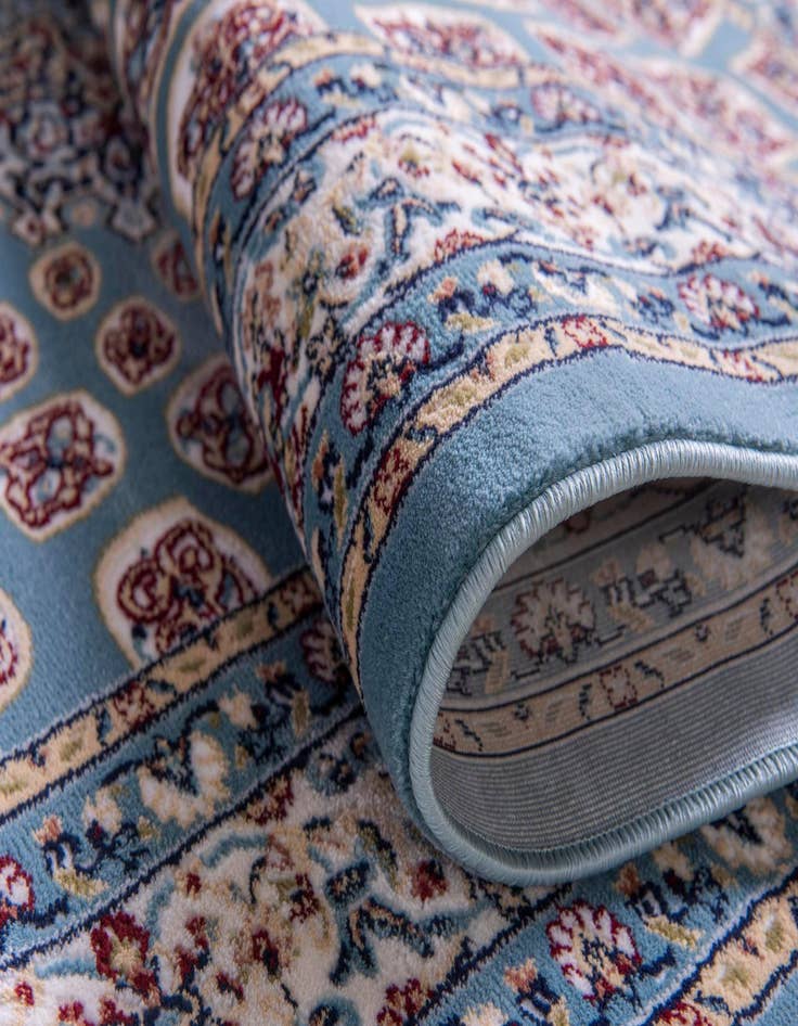 Detail image of  10' x 10' Nain Design Round Rug