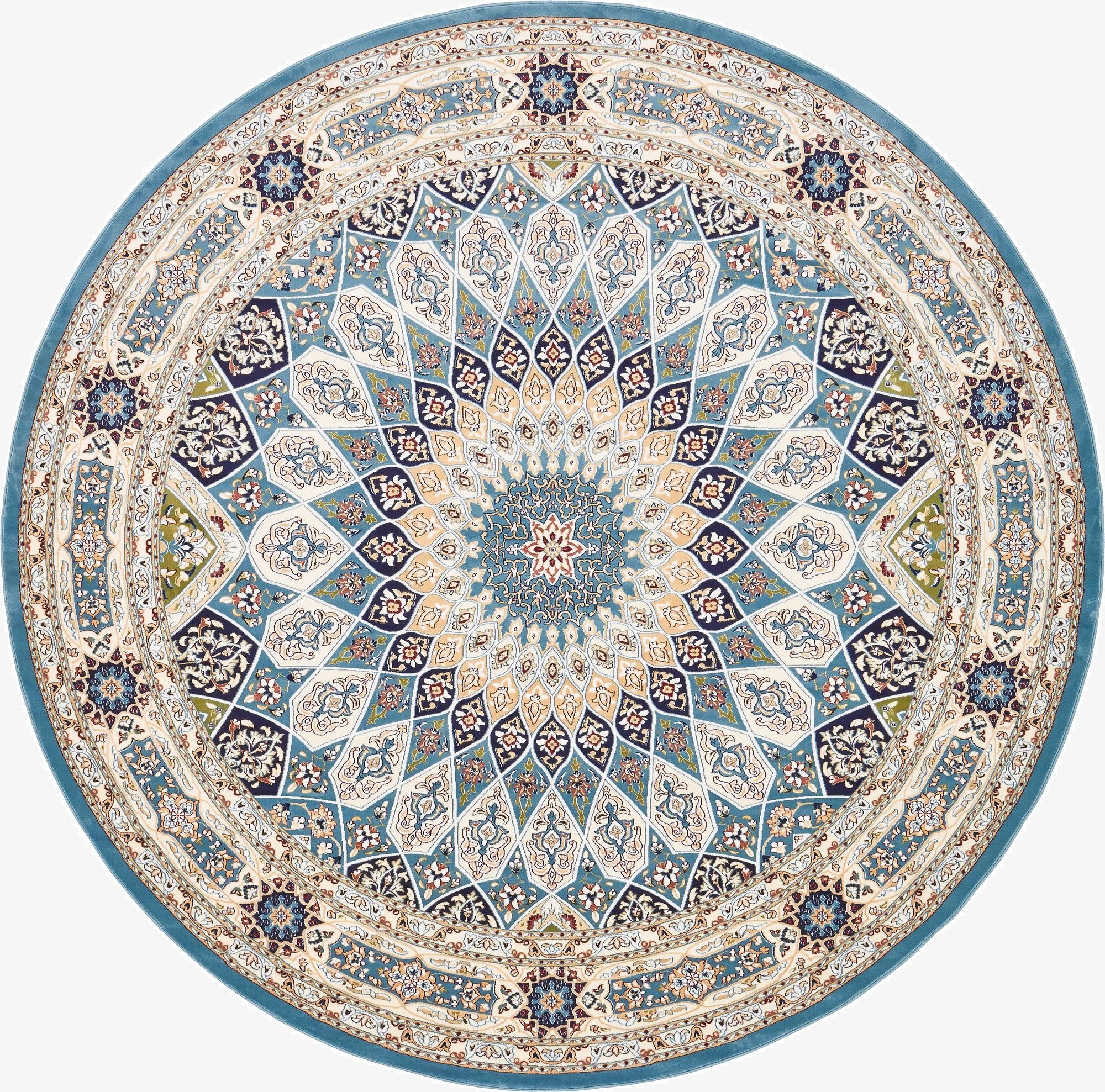 Primary image  10' x 10' Nain Design Round Rug
