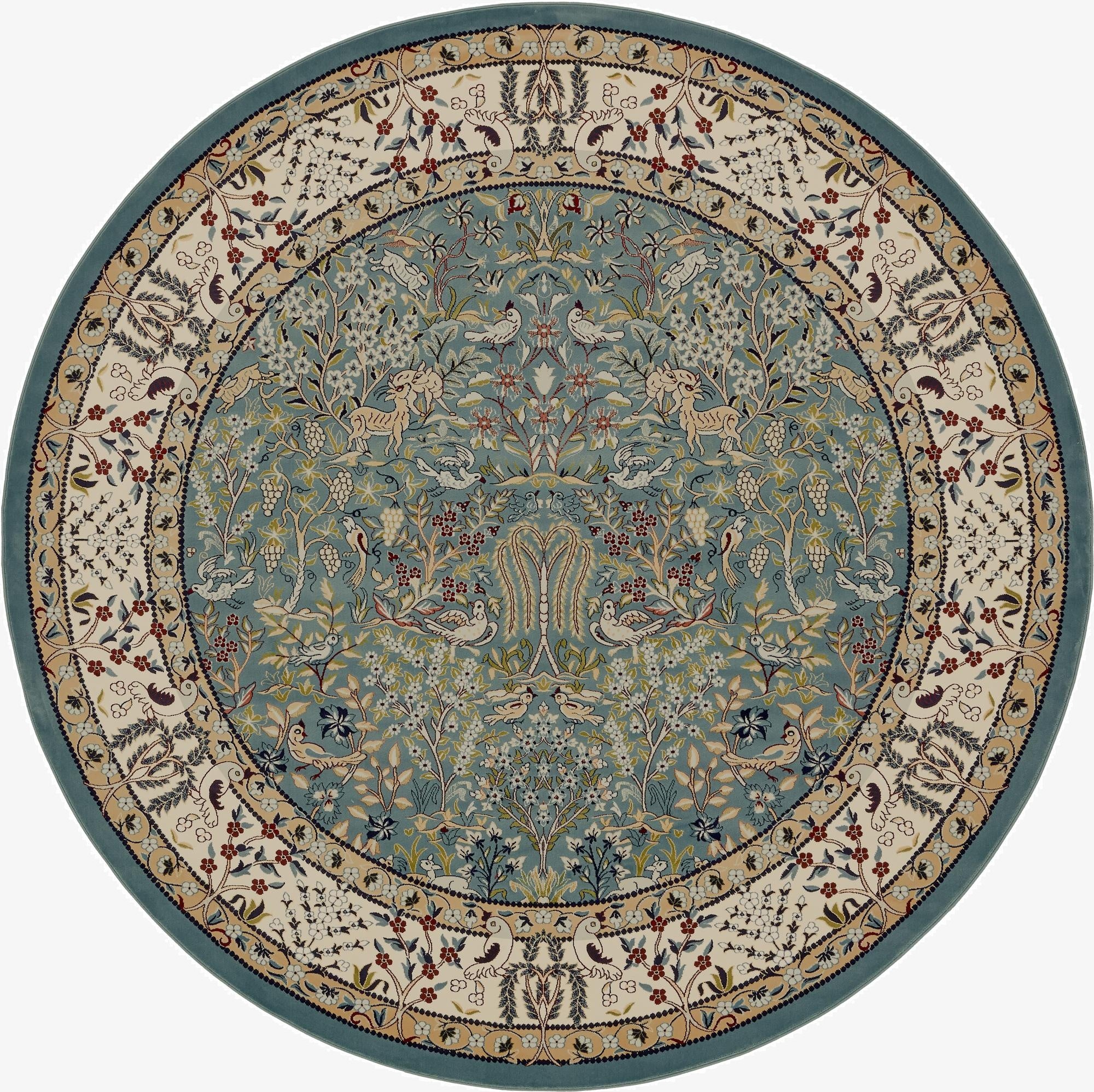 Primary image  10' x 10' Nain Design Round Rug