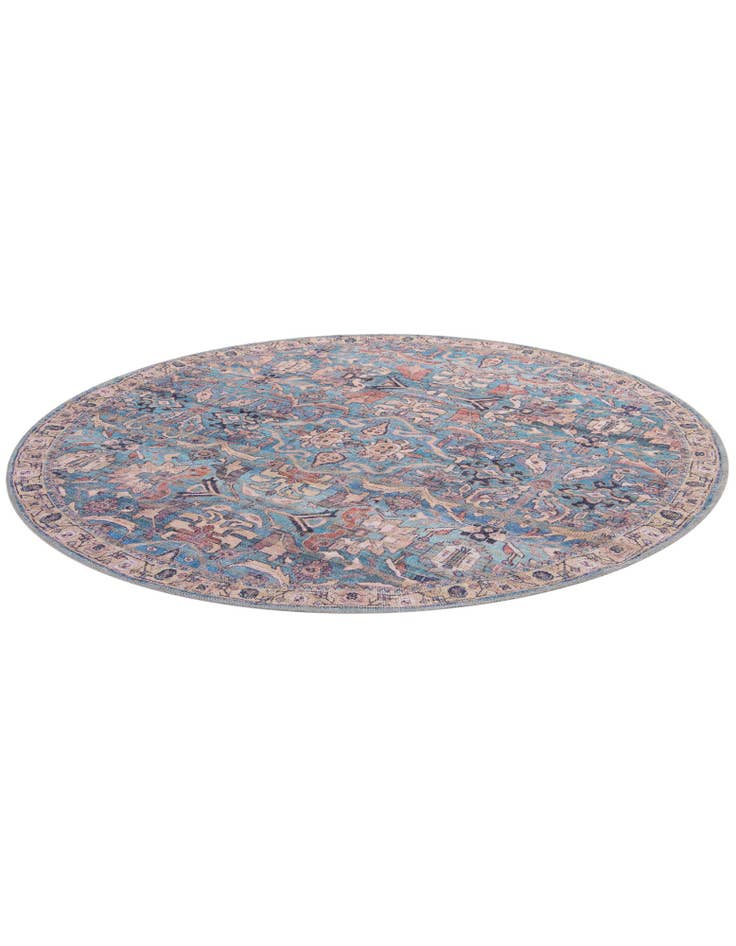 Detail image of  5' 3 x 5' 3 Nostalgia Round Rug
