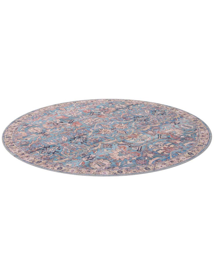 Detail image of  5' 3 x 5' 3 Nostalgia Round Rug