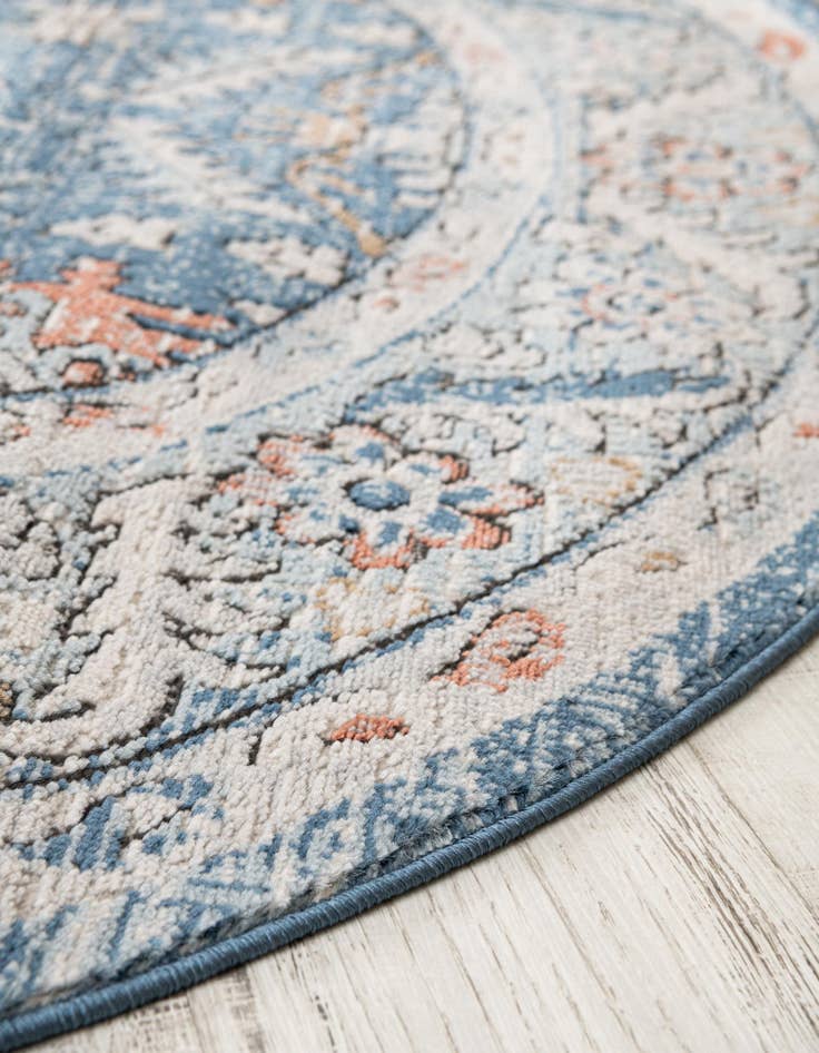 Detail image of  5' 3 x 5' 3 Nyla Round Rug