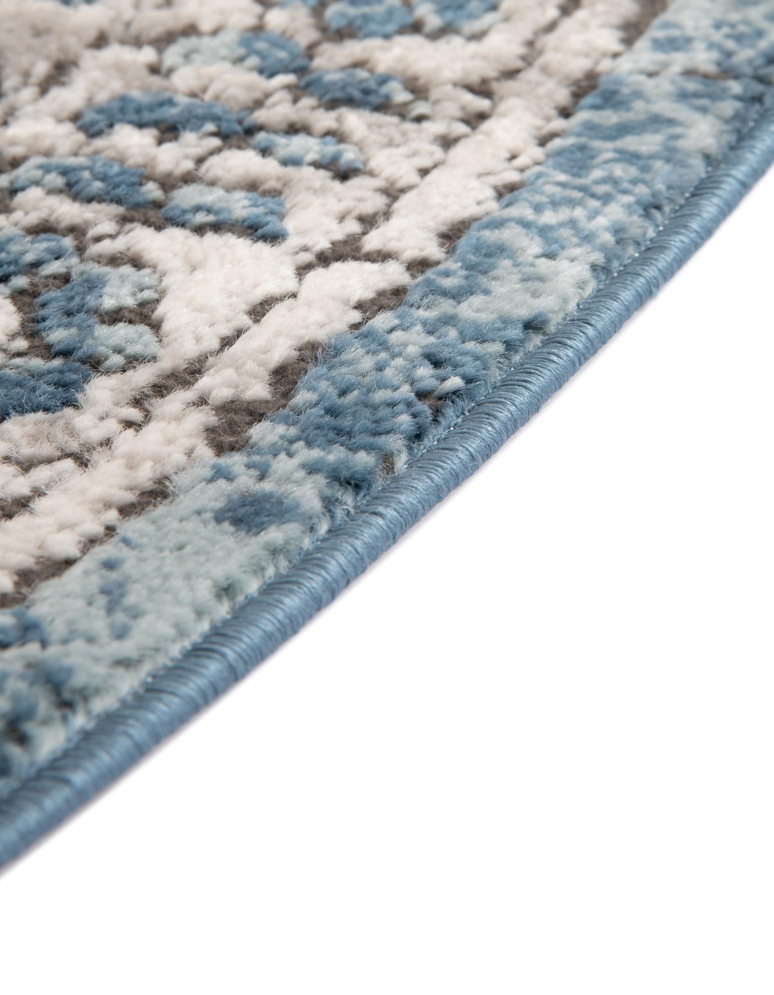 Blue 12' x 12' Nyla Round Rug | Rugs.com