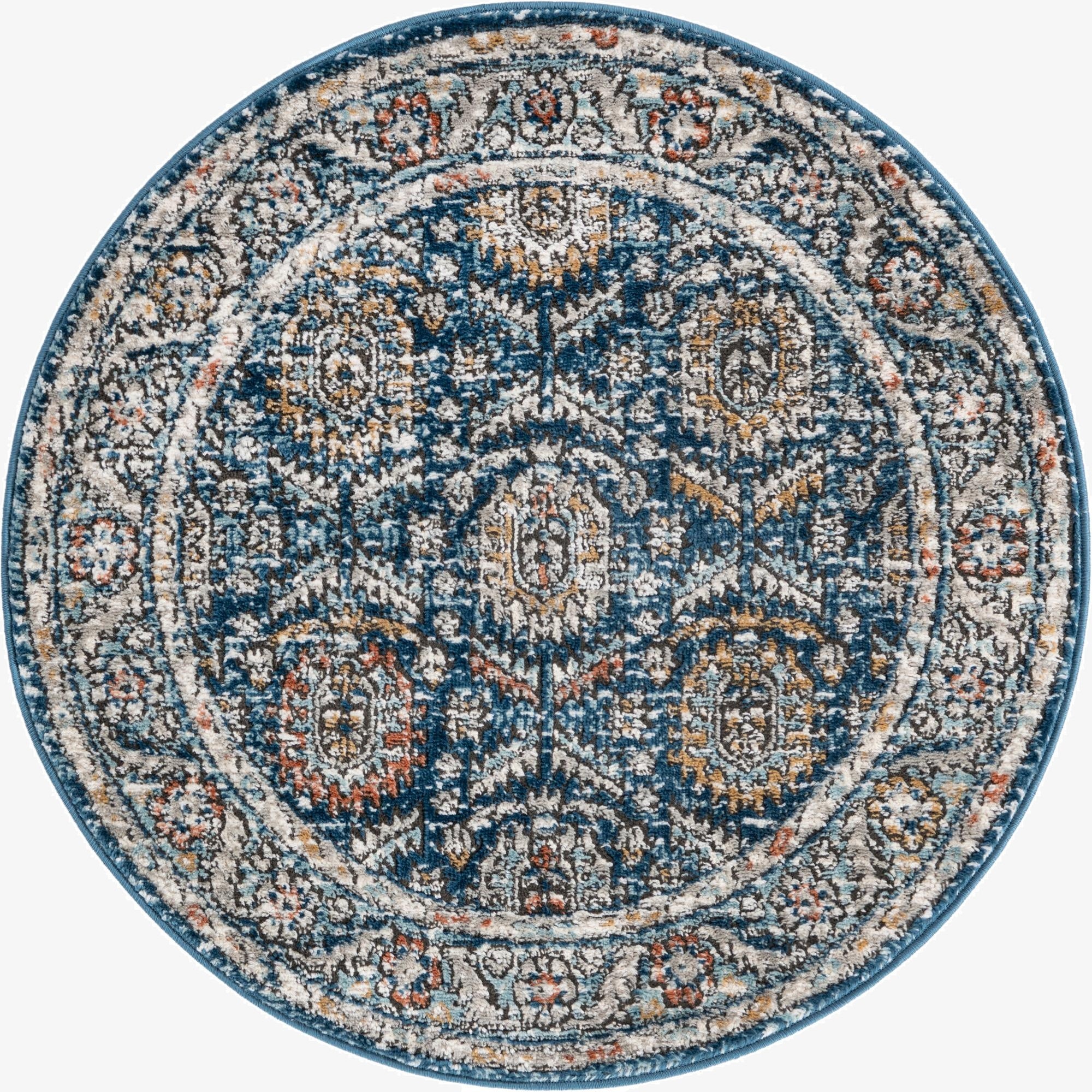  3' 3 x 3' 3 Nyla Round Rug