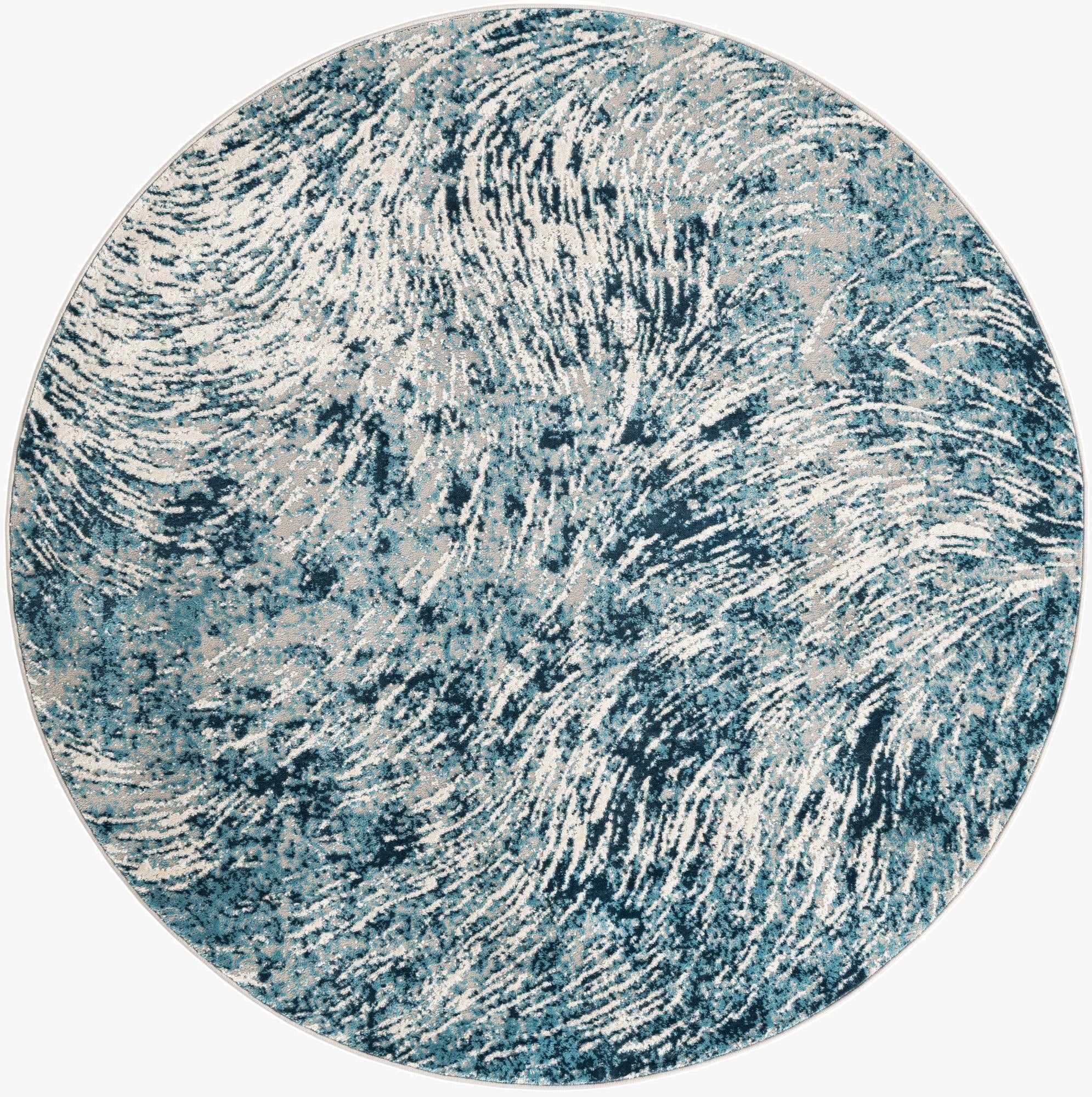  7' x 7' Oasis Round Rug