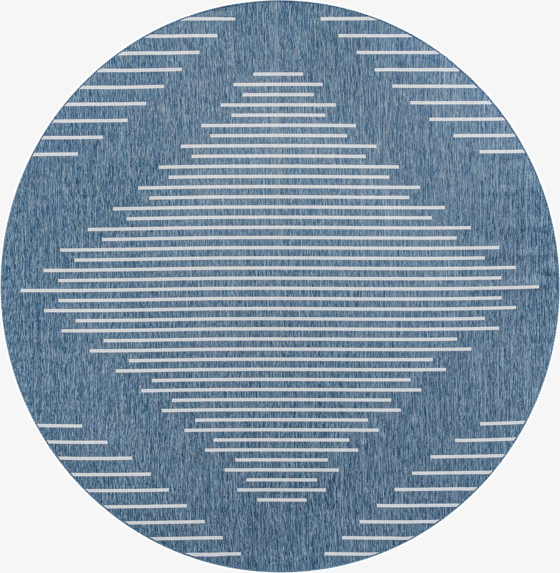  13' x 13'  Washable Modern Indoor / Outdoor Round Rug