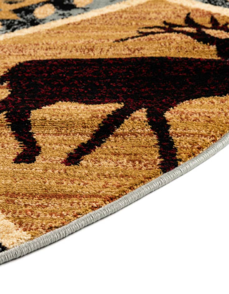Detail image of  4' x 4' Pioneer Round Rug