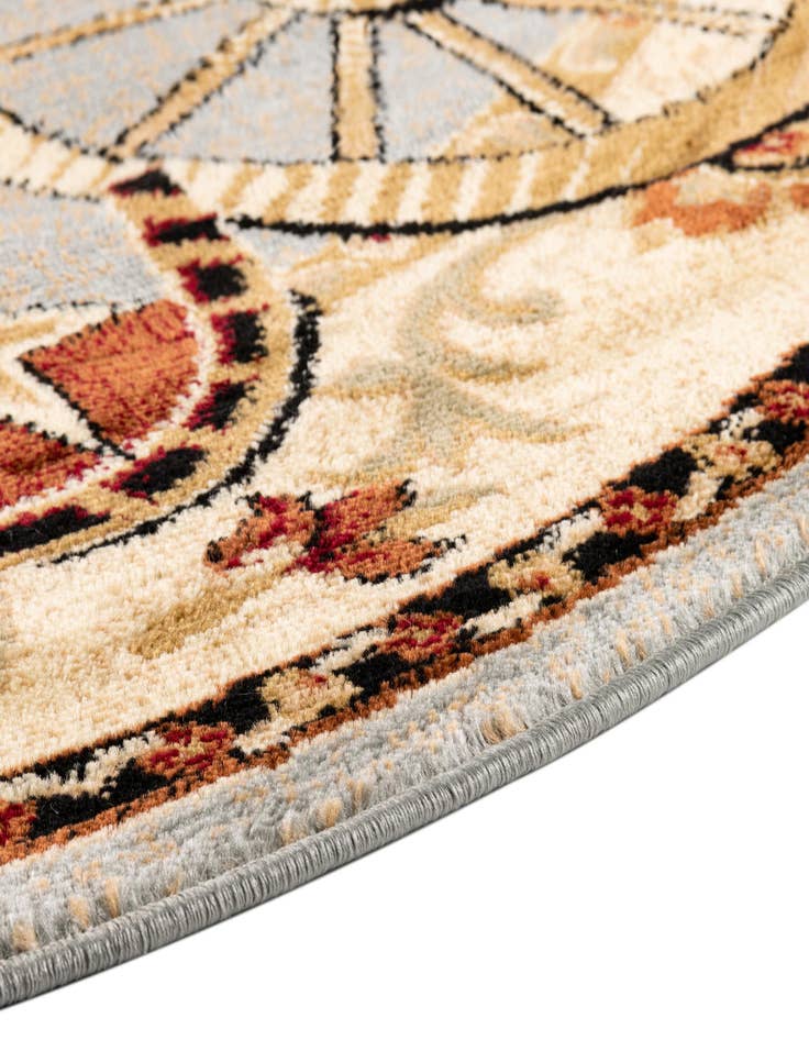 Detail image of  4' x 4' Pioneer Round Rug