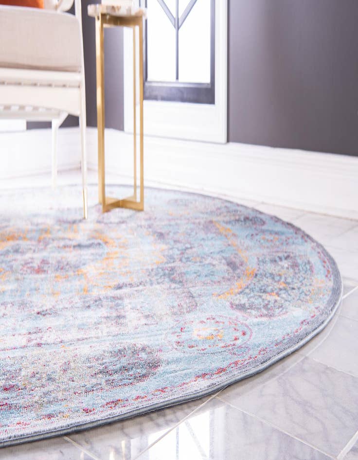 Detail image of  5' 5 x 5' 5 Santiago Round Rug