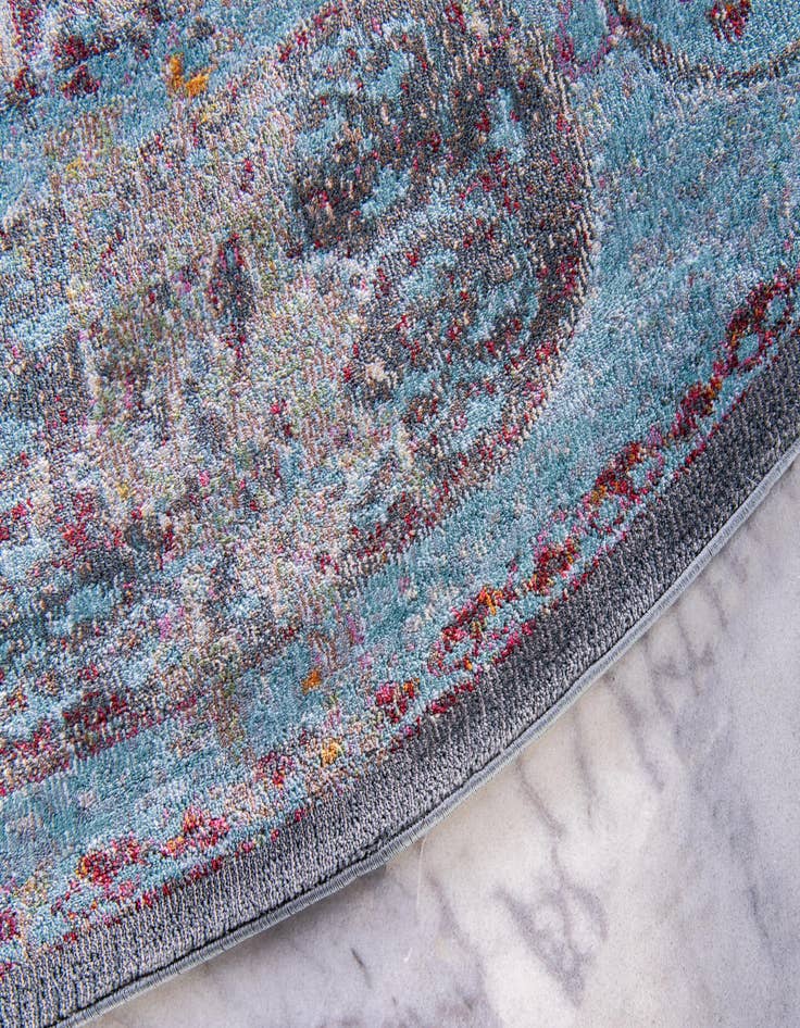 Detail image of  5' 5 x 5' 5 Santiago Round Rug