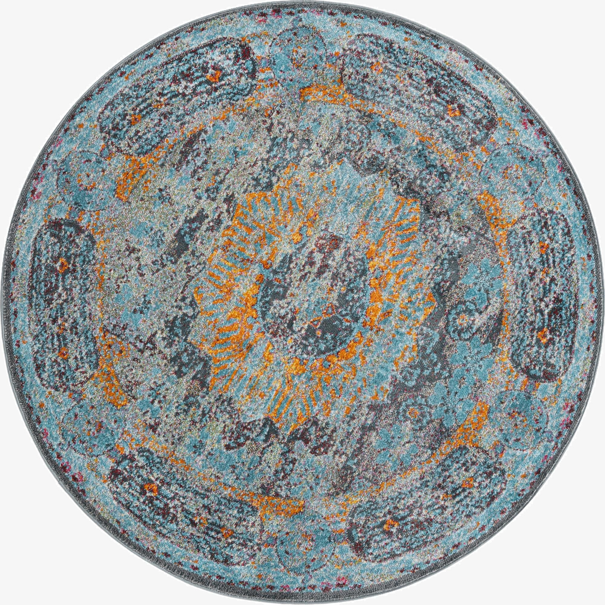  5' 5 x 5' 5 Santiago Round Rug