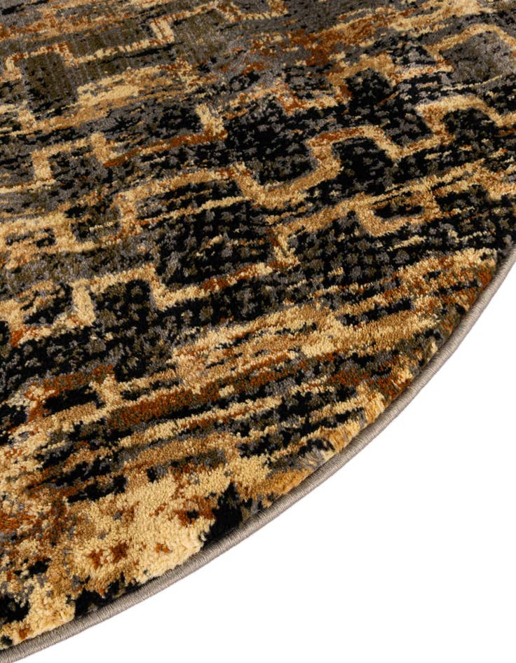 Detail image of  3' 3 x 3' 3 Saturn Round Rug