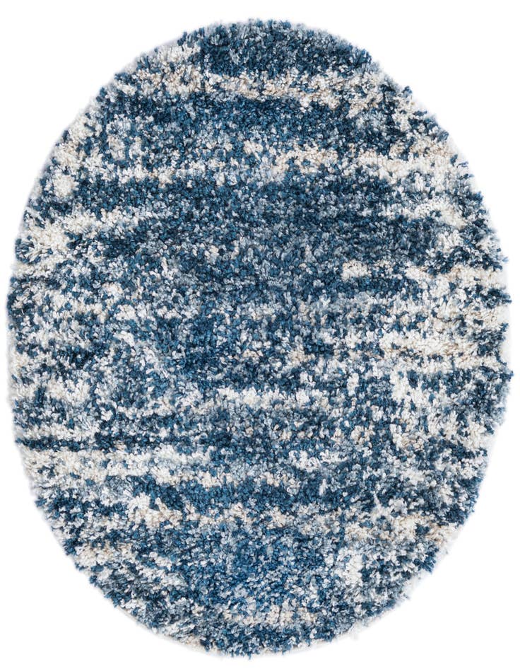 Detail image of  3' 3 x 3' 3 Serenity Shag Round Rug