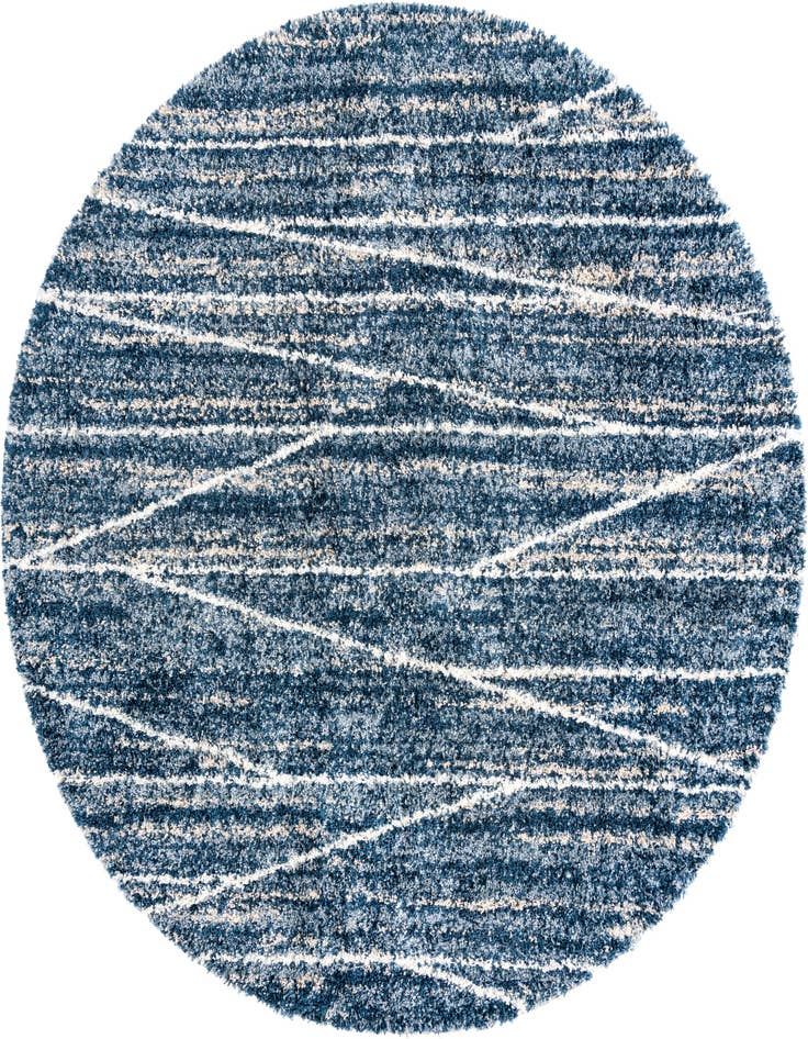 Detail image of  10' x 10' Serenity Shag Round Rug