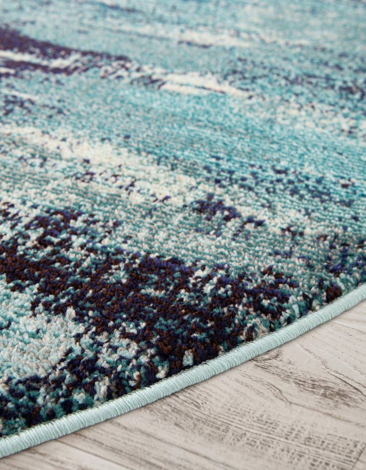 Detail image of  3' 3 x 3' 3  Washable Sevilla Round Rug