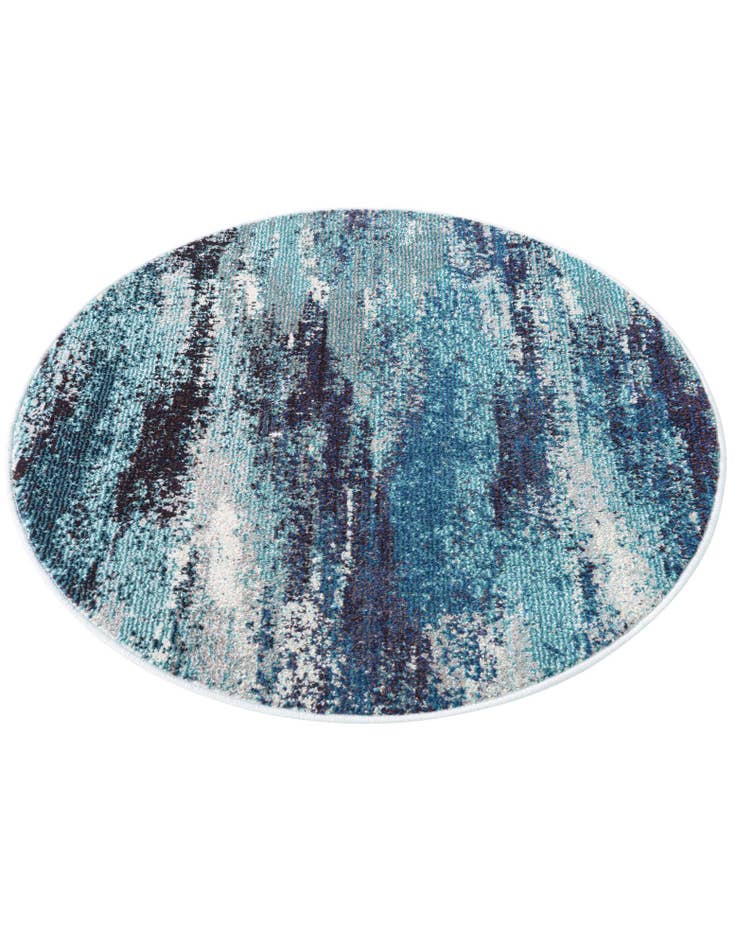 Detail image of  3' 3 x 3' 3  Washable Sevilla Round Rug