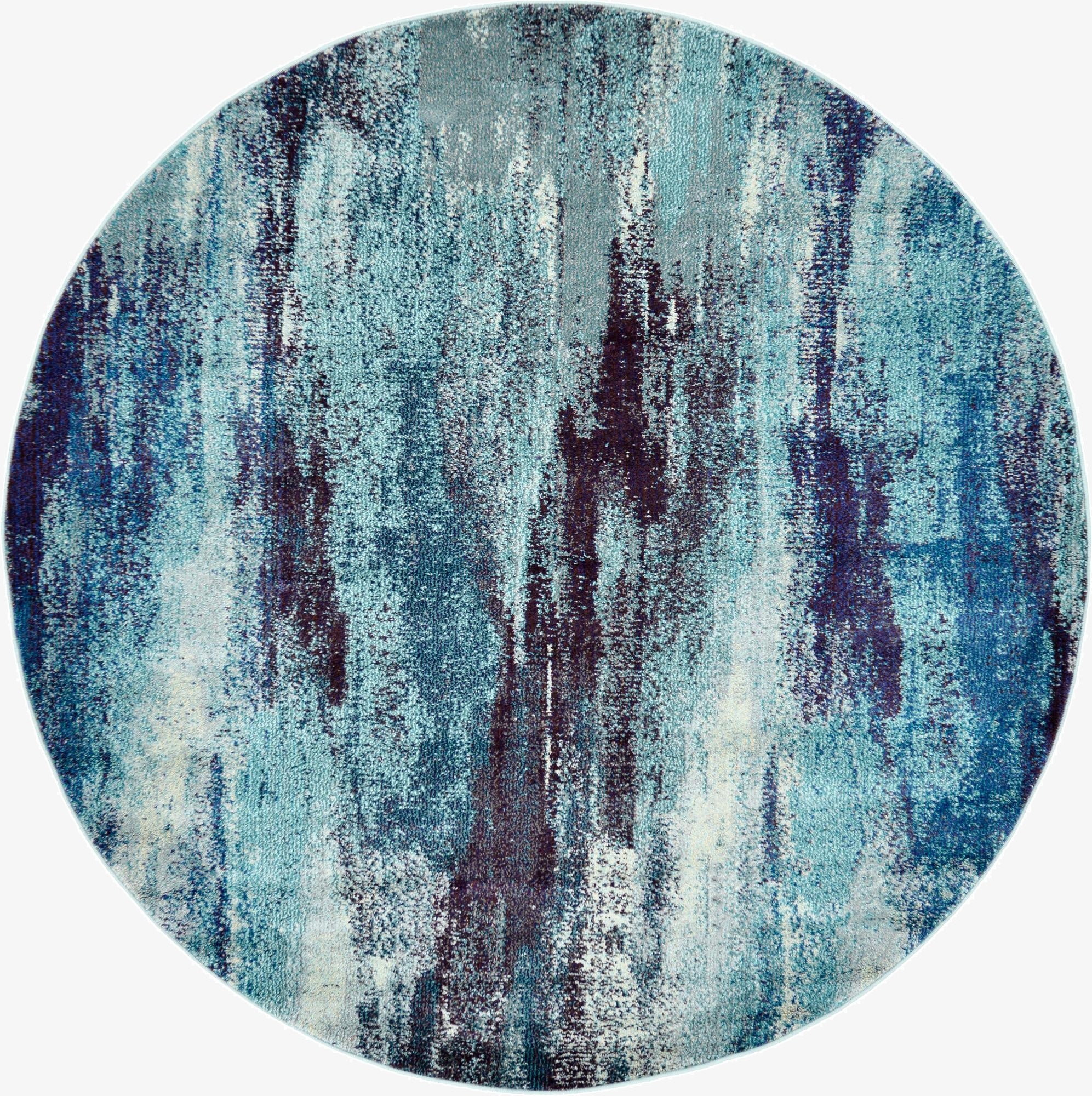  6' x 6'  Washable Sevilla Round Rug