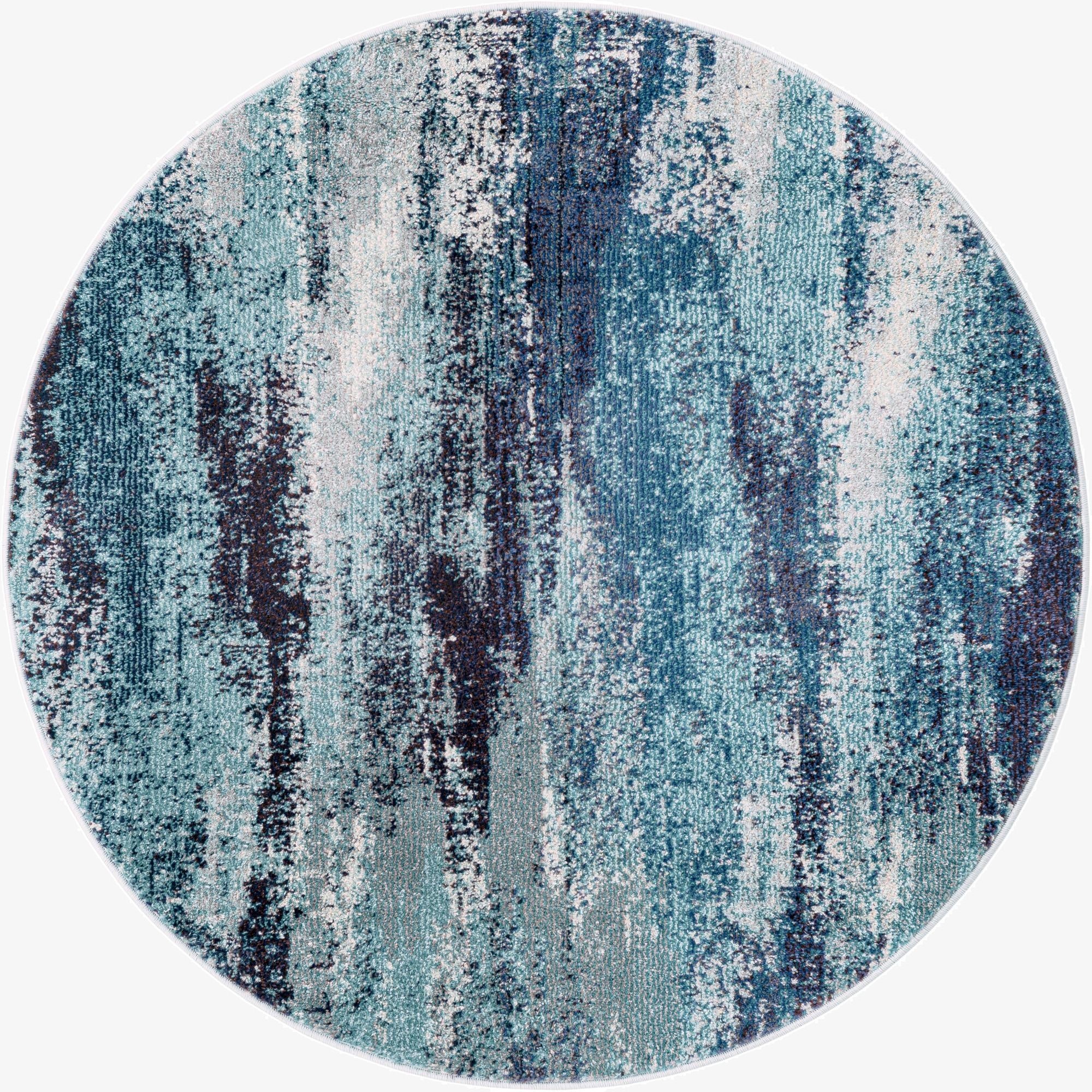  4' x 4'  Washable Sevilla Round Rug