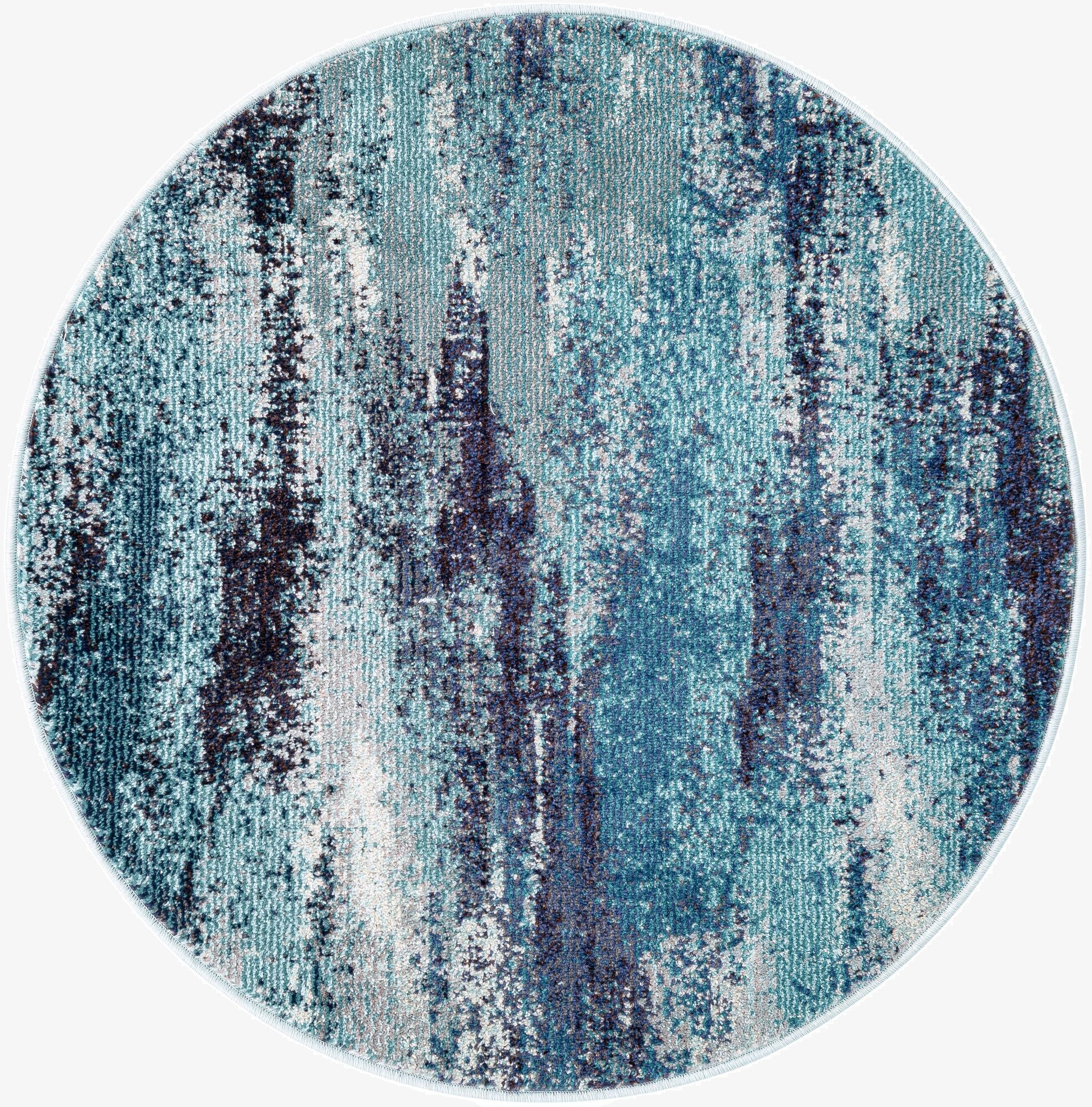  3' 3 x 3' 3  Washable Sevilla Round Rug