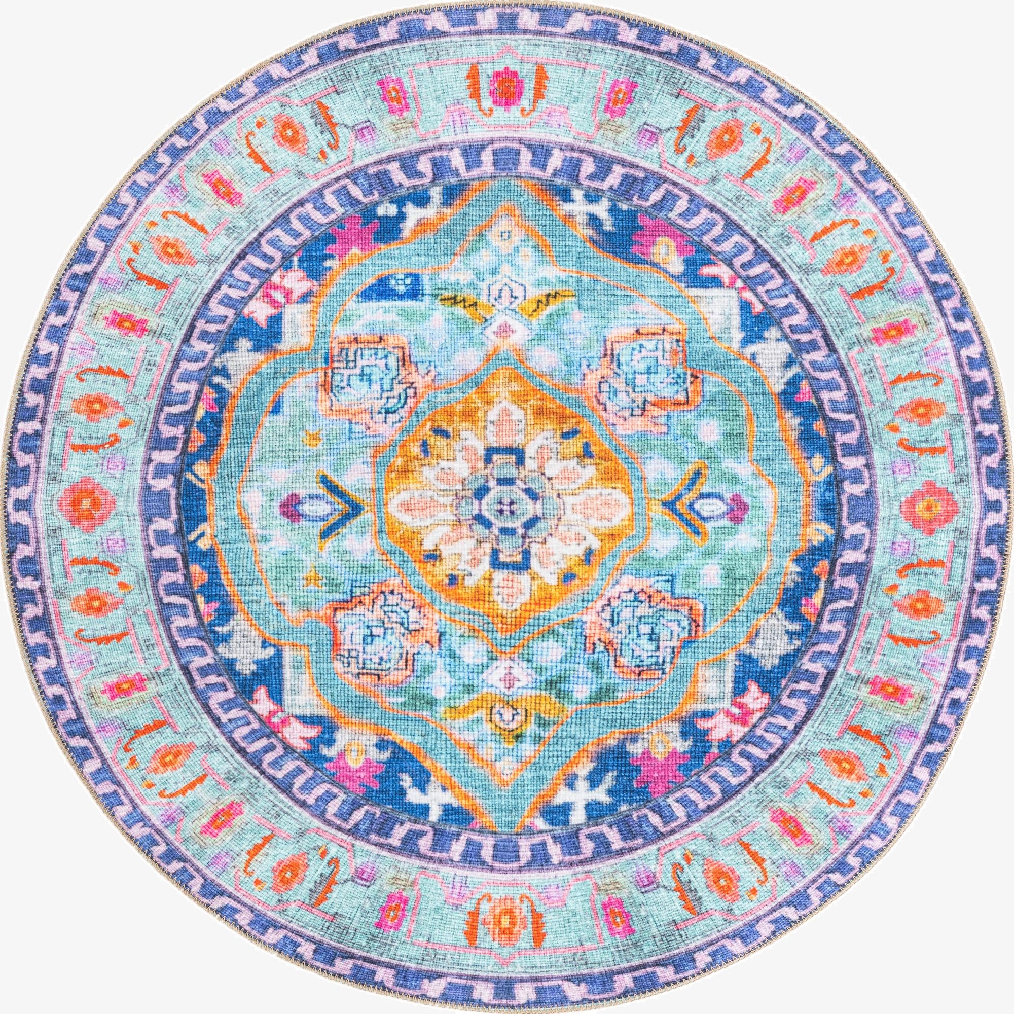  5' x 5' Timeless Round Rug
