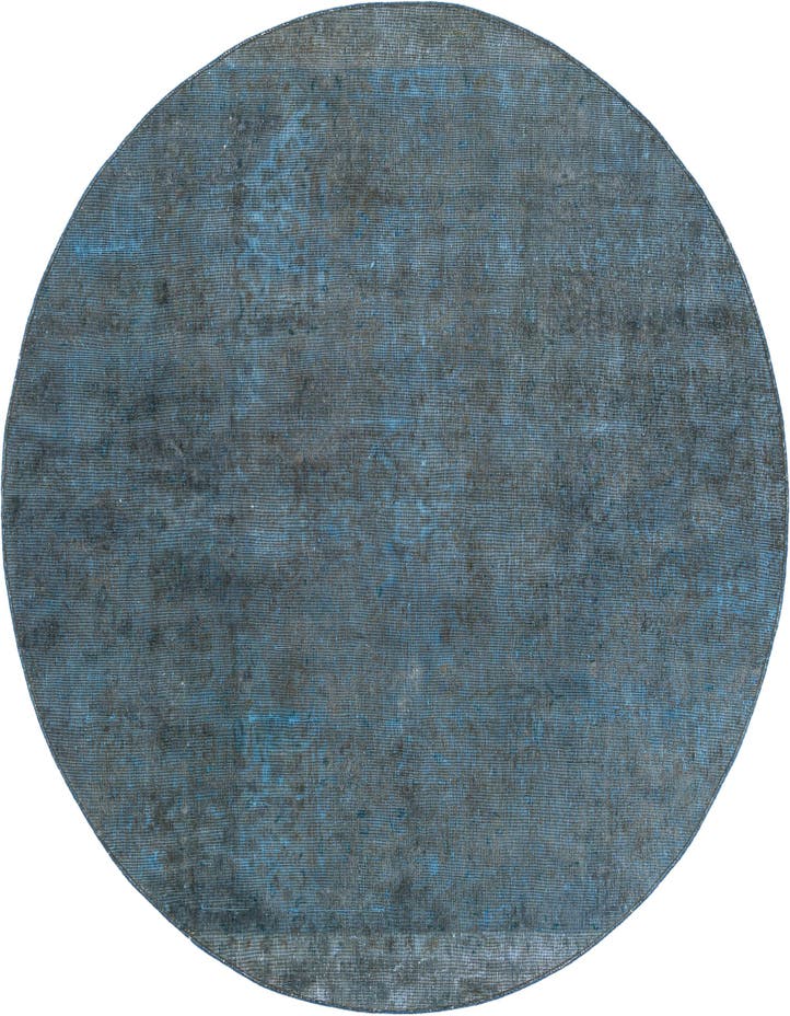  7' x 7'  Hand Knotted Ultra Vintage Persian W...