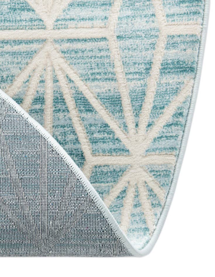 Detail image of Jill Zarin 8' x 8' Uptown Fifth Avenue Round Rug