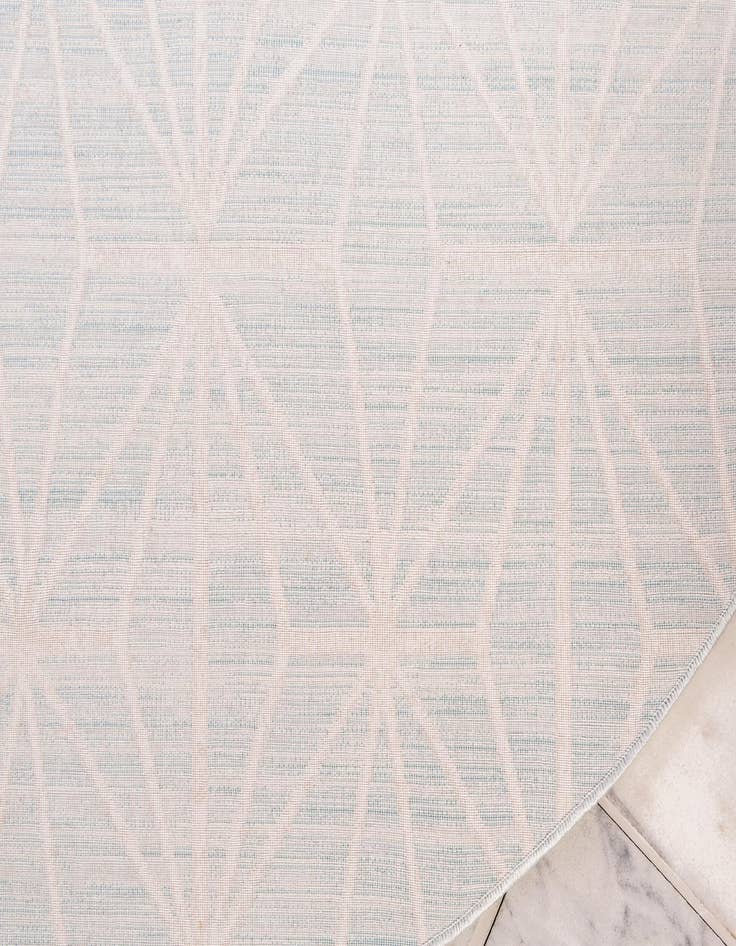 Detail image of Jill Zarin 8' x 8' Uptown Fifth Avenue Round Rug