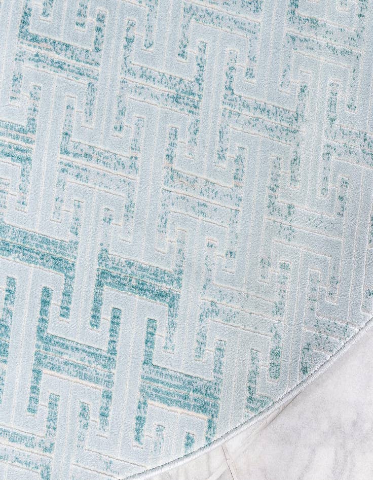 Detail image of Jill Zarin 8' x 8' Uptown Park Avenue Round Rug