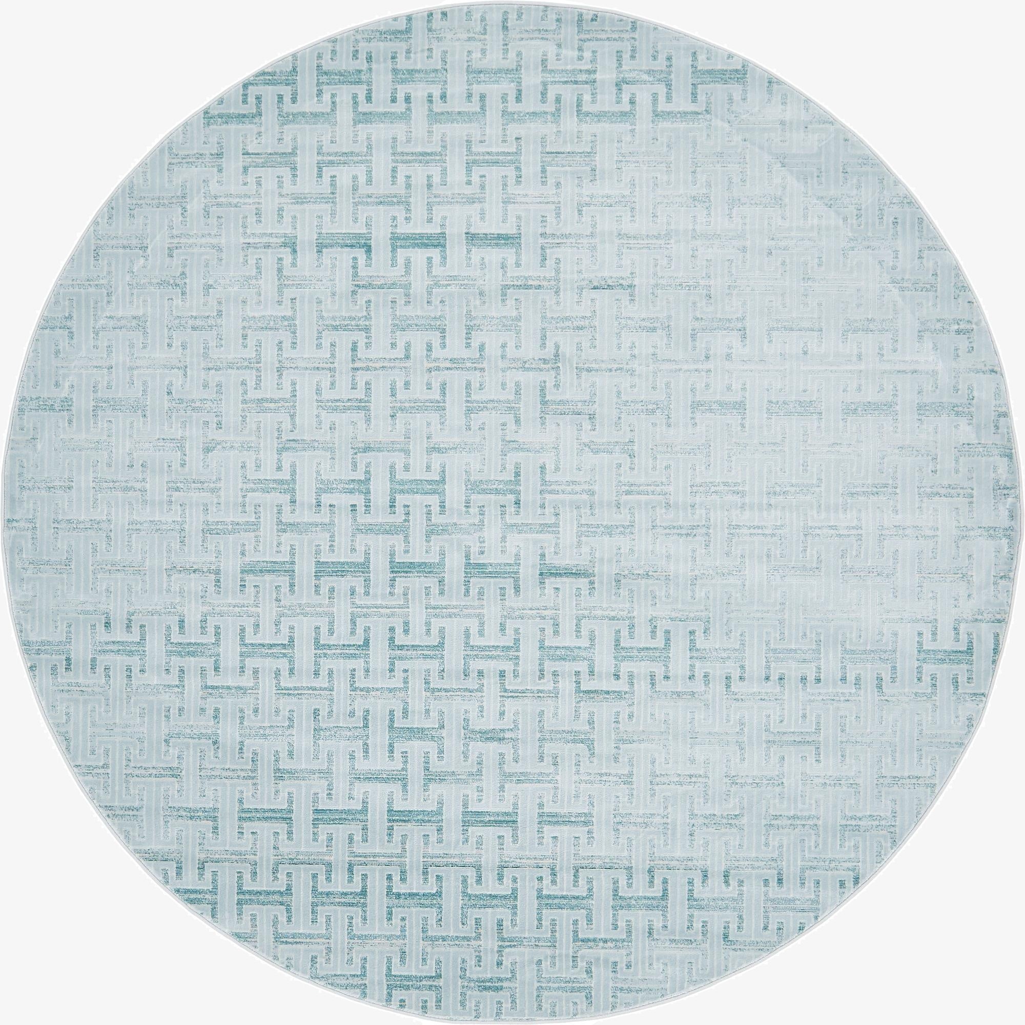 Jill Zarin 8' x 8' Uptown Park Avenue Round Rug