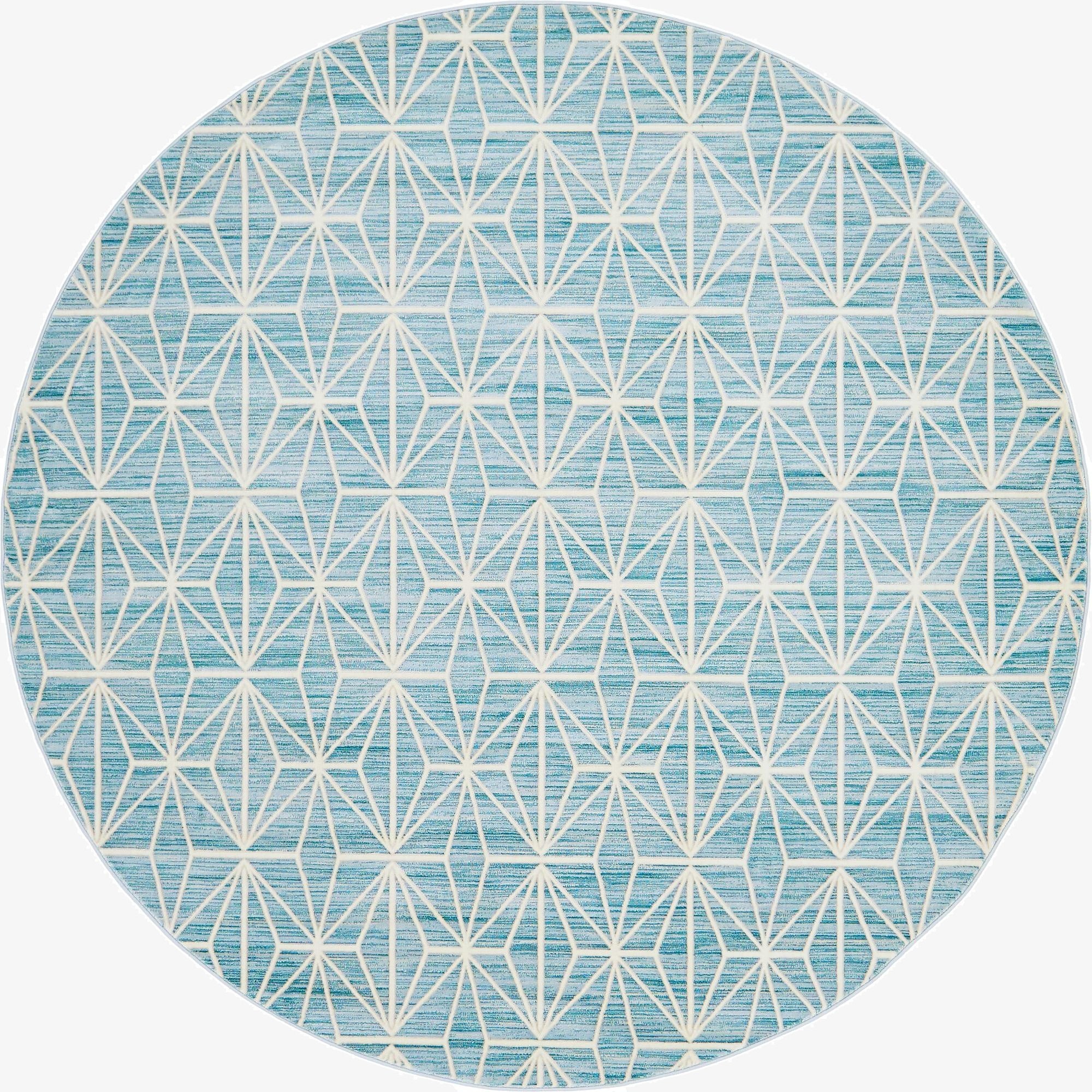 Jill Zarin 8' x 8' Uptown Fifth Avenue Round Rug