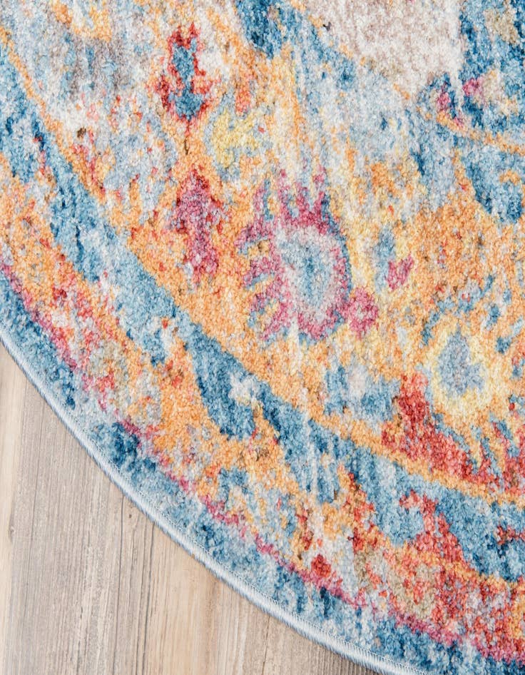 Detail image of  5' x 5' Vega Round Rug