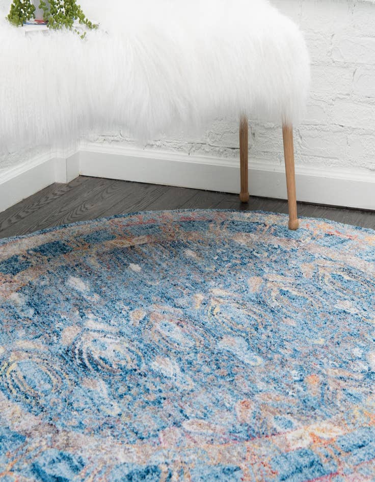 Detail image of  3' 3 x 3' 3 Williamsburg Round Rug