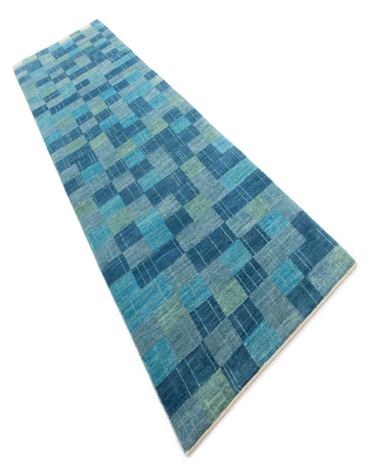 Detail image of  3' x 10' 8 Amaleh Wool Runner Rug