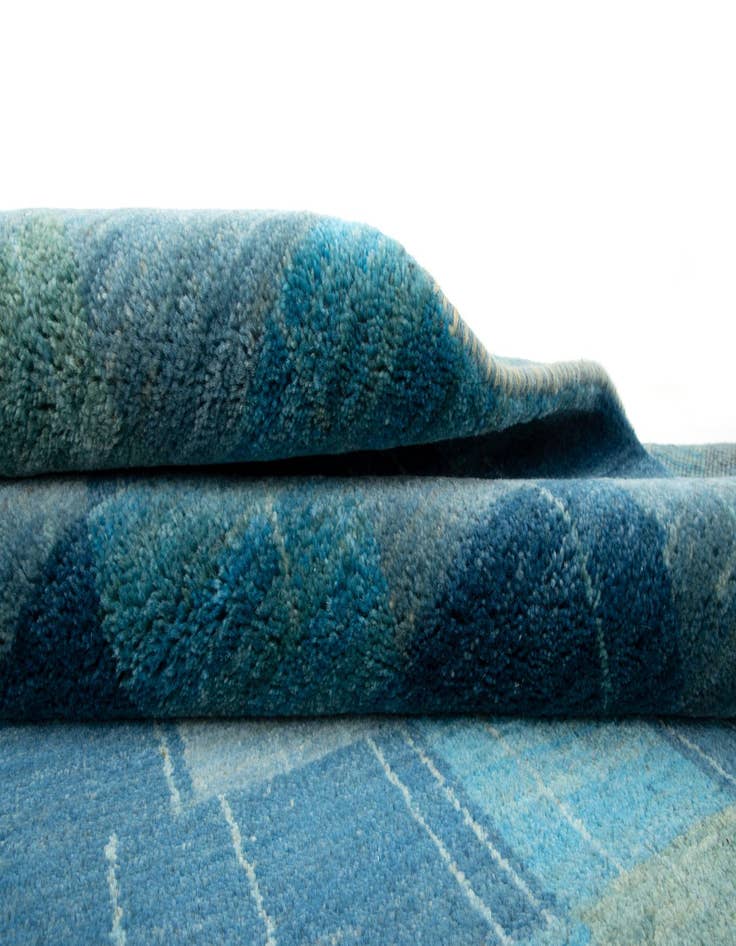 Detail image of  3' x 10' 8 Amaleh Wool Runner Rug