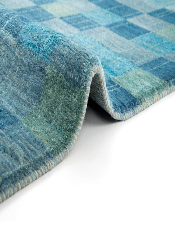 Detail image of  3' x 10' 8 Amaleh Wool Runner Rug