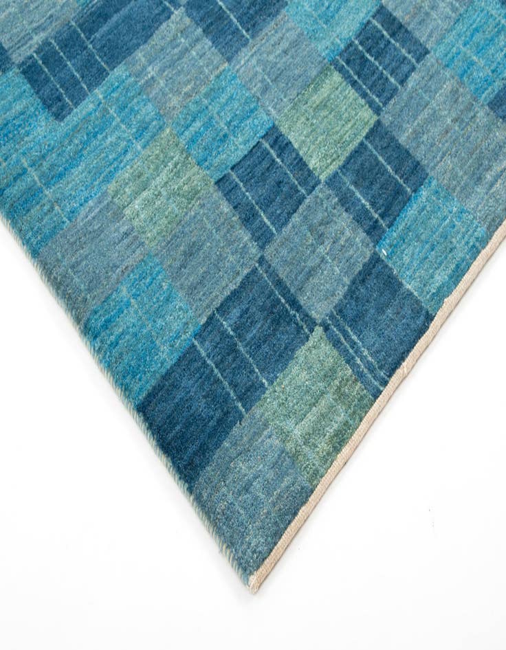 Detail image of  3' x 10' 8 Amaleh Wool Runner Rug
