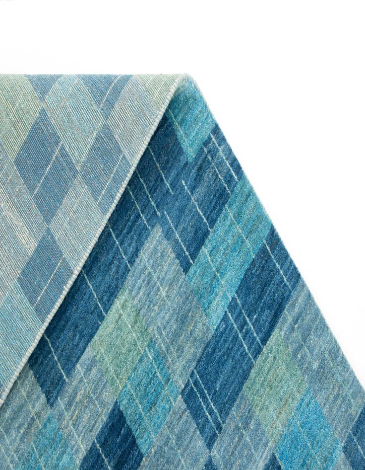Detail image of  3' x 10' 8 Amaleh Wool Runner Rug