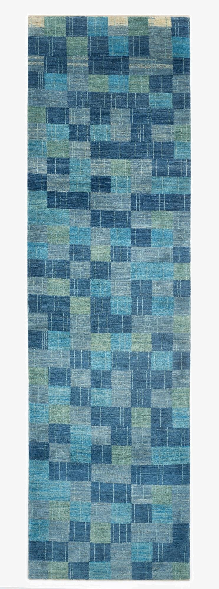  3' x 10' 8 Amaleh Wool Runner Rug