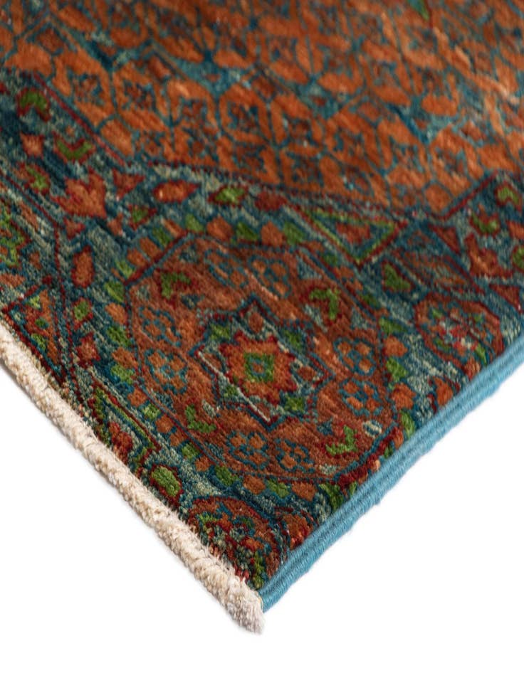 Detail image of  2' 8 x 9' 10 Amina Wool Runner Rug